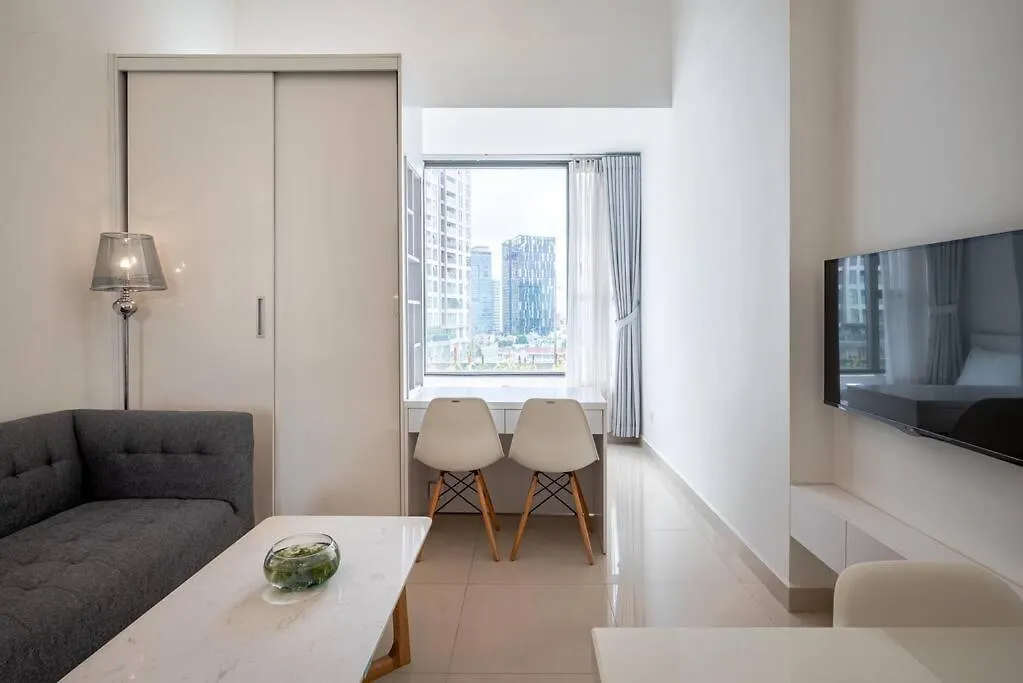 Rivergate - Cozy Studio Free Pool, Esim For Booking From 5 Nights Ho Chi Minh-staden Vietnam