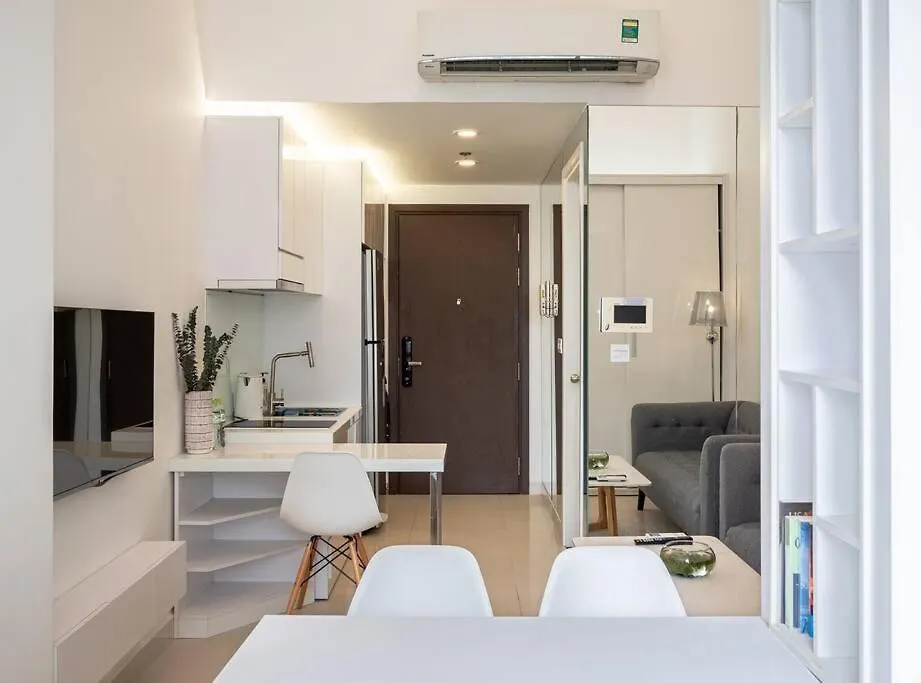 Rivergate - Cozy Studio Free Pool, Esim For Booking From 5 Nights Ho Chi Minh City Apartment